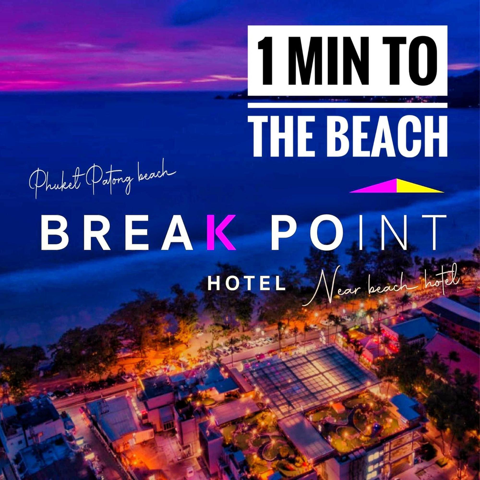 Break Point Hotel Patong Dış mekan fotoğraf